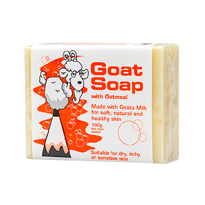 Goat Soap 手工羊奶皂橙色（燕麦）100g