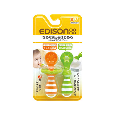 【O'life日本】Edison Mama 婴幼儿辅食餐勺套装